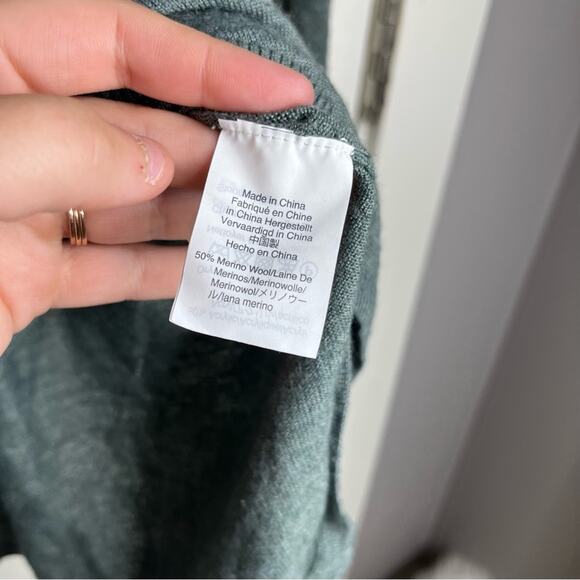 Madewell Southstar Scoop Neck Lightweight Wool Sweater Size XS - Picture 6 of 8